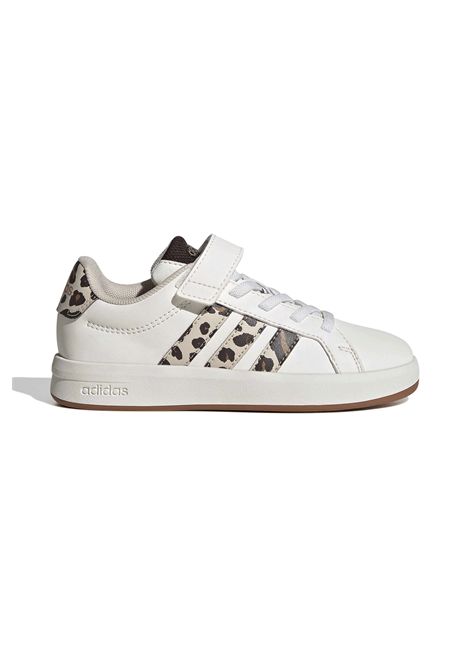 Scarpe Adidas Grand Court 3.0 Beige Animalier Bambini ADIDAS CORE | Sneakers | KJ4817-